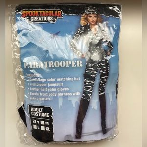 Spooktacular Paratrooper Halloween adult costume